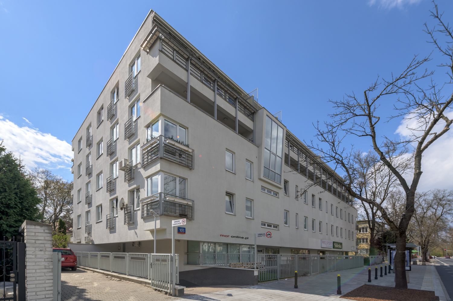 Zdjęcie architektury budynku Budynek mieszkalno-usługowy